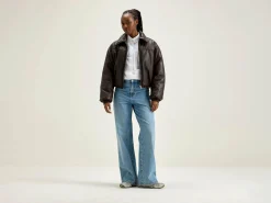 Bomber En Faux Cuir Jacky