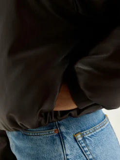 Bomber En Faux Cuir Jacky