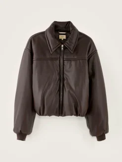 Bomber En Faux Cuir Jacky