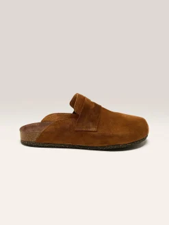 BOSABO Sabots En Velours Cognac