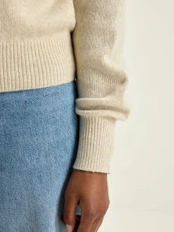 Cardigan Col Rond Giwes