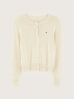 Cardigan Col Rond Giwes