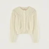 Cardigan Col Rond Golter