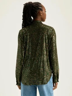Chemise à Sequins Pekin