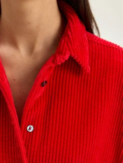 Chemise En Velours Côtelé Ginna