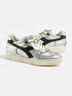 DIADORA B.560 Silver Used Pour Femmes