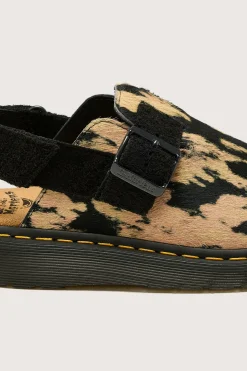 DR. MARTENS Mules Jorge II Contrast Hair-On Pour Femmes