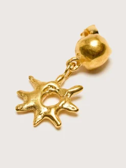 SIMUERO Boucles D'oreilles Or Cabo