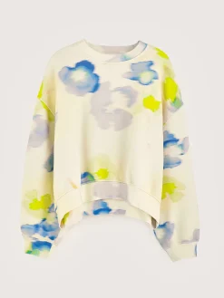Sweatshirt Avec Imprimés De Fleurs Fancy