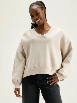 Sweatshirt Col V Varola