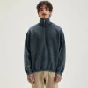 Sweatshirt Col Zippé Fabro