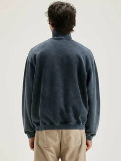 Sweatshirt Col Zippé Fabro