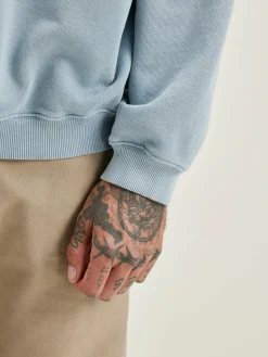 Sweatshirt Col Zippé Fabro